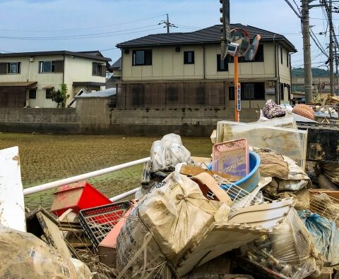 被災ゴミの処分方法は？