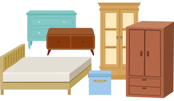 不用品家具の例